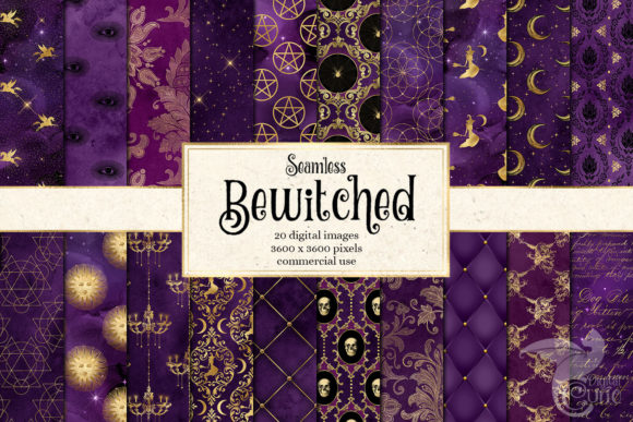 Download Bewitched Digital Ppaer - Premium Resources