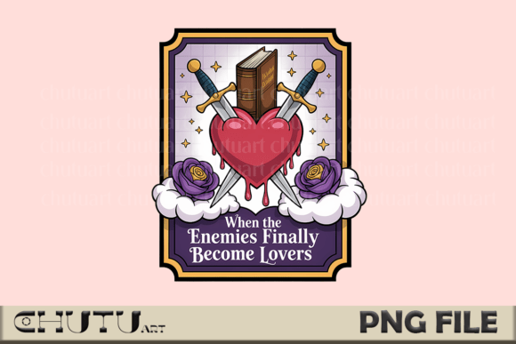 Download Enemies Lovers PNG - Bookish Sword Heart - Premium Resources